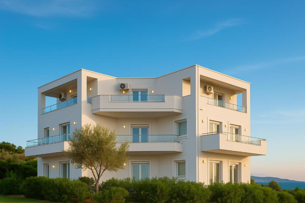 Το κτήριο όπου στεγάζεται  η βίλα