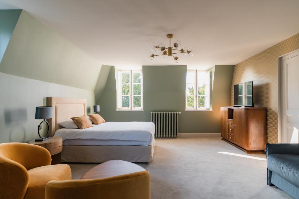Maison Le Parc - Familiekamer Met Uitzicht Op De Tuin