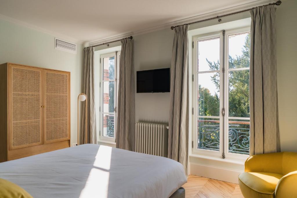 Maison Le Parc - Tweepersoonskamer Met Uitzicht Op De Tuin