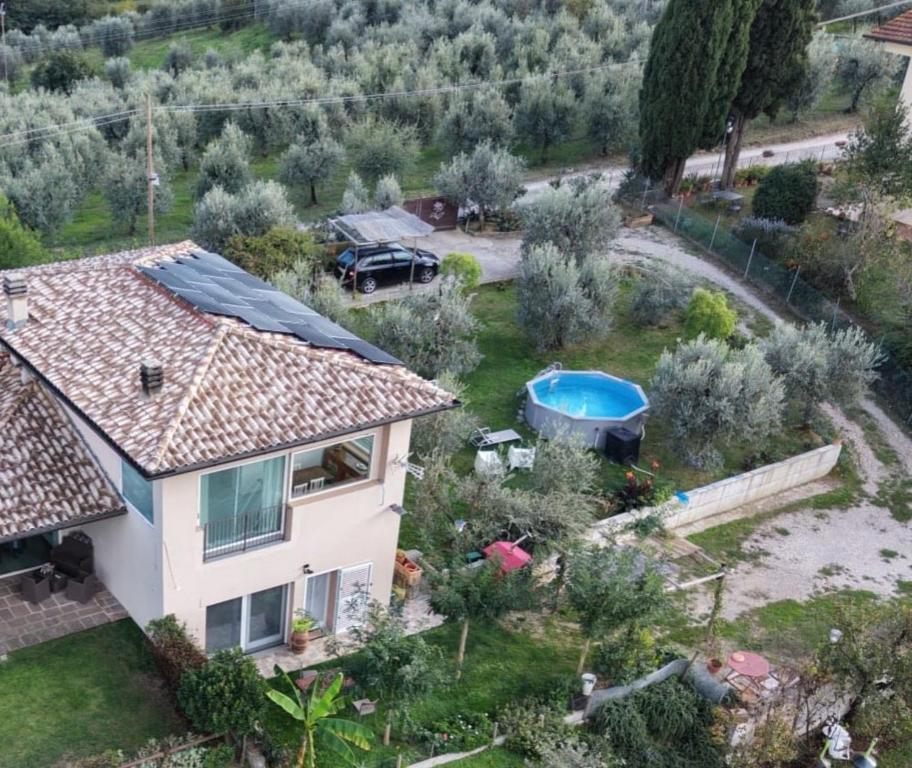 Bazén v ubytování Casa Aurora nebo v jeho okolí