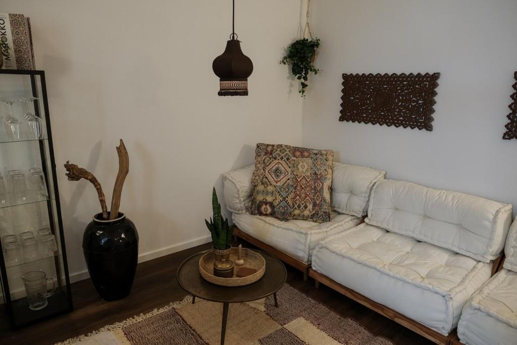 Prostor za sedenje u objektu Spakoje - ihre kleine Wellnessoase in der Pfalz