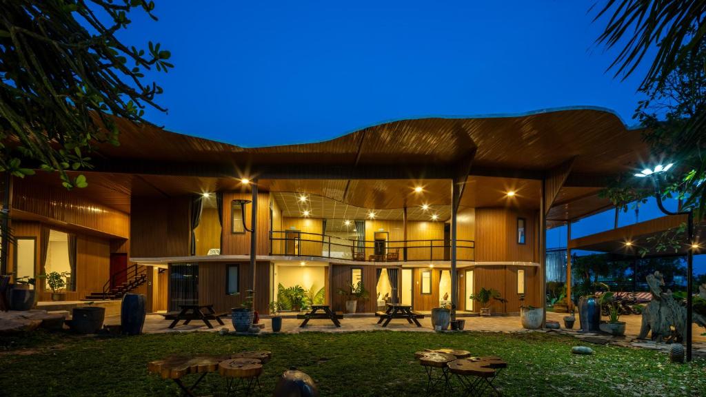 Το κτήριο όπου στεγάζεται  το ξενοδοχείο