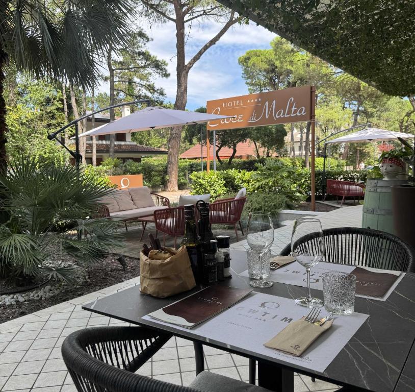 Zahrada ubytování Hotel Croce Di Malta