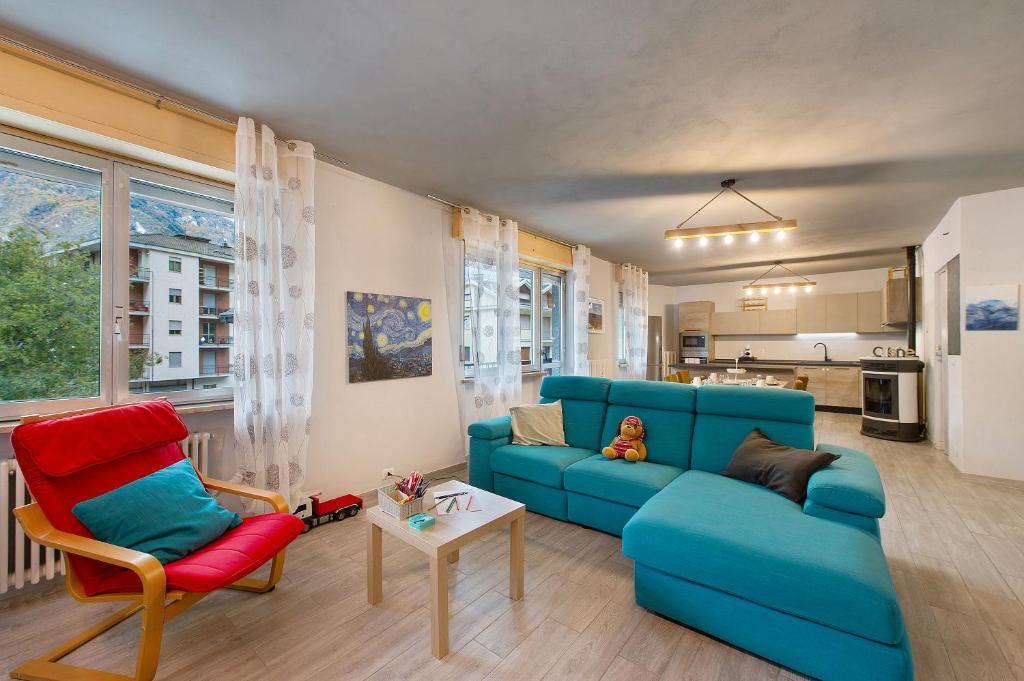 Posezení v ubytování Residenza Tambella