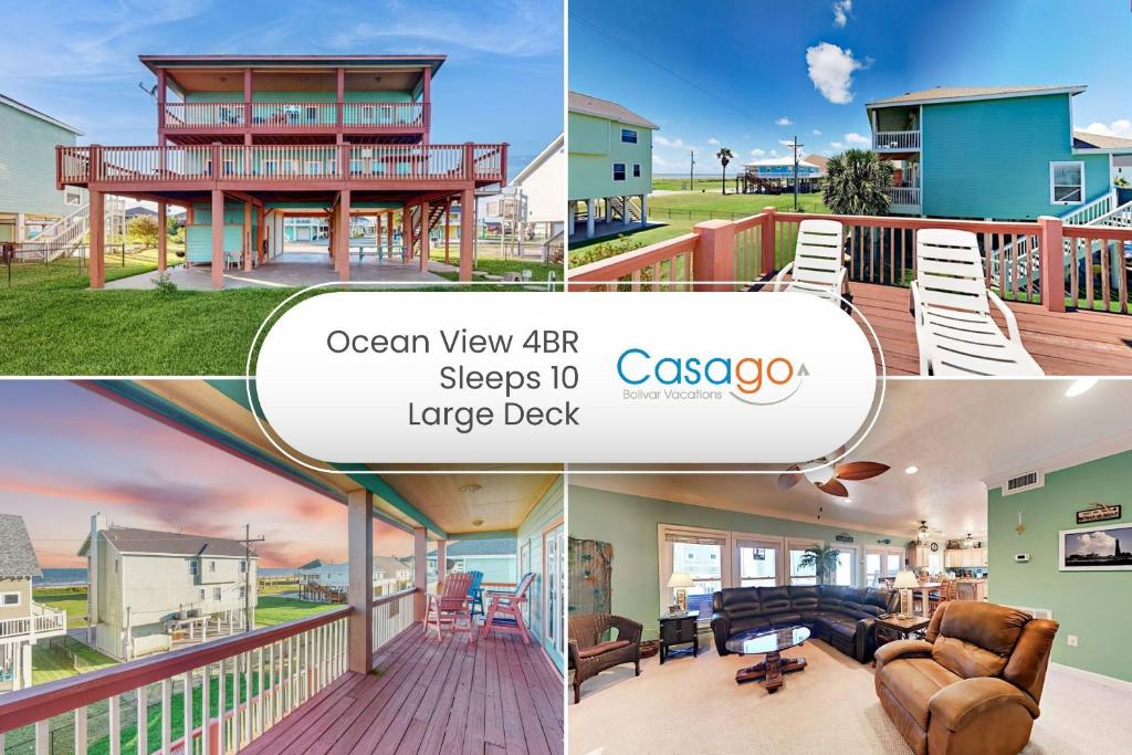 Fotografie z fotogalerie ubytování Escape Ocean View l Large Deck Sleeps 10 v destinaci Stingaree