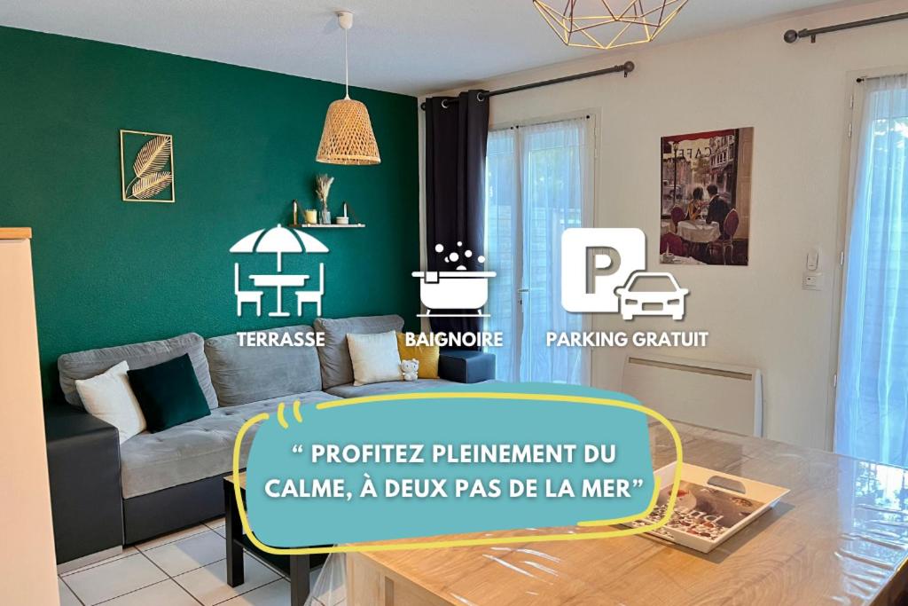 Φωτογραφία από το άλμπουμ του Maison Héloïse - 2 chambres - Terrasse privée - Vacances au calme avec tous les commerces à proximité σε Les Sables-dʼOlonne