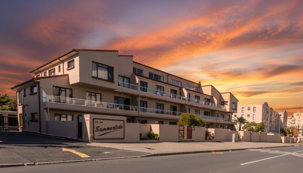 Budova, kde se apartmán nachází