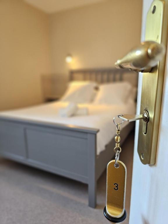 Le conquérant - chambres meublées - Barfleur - Habitación Doble Con Vistas Al Jardín
