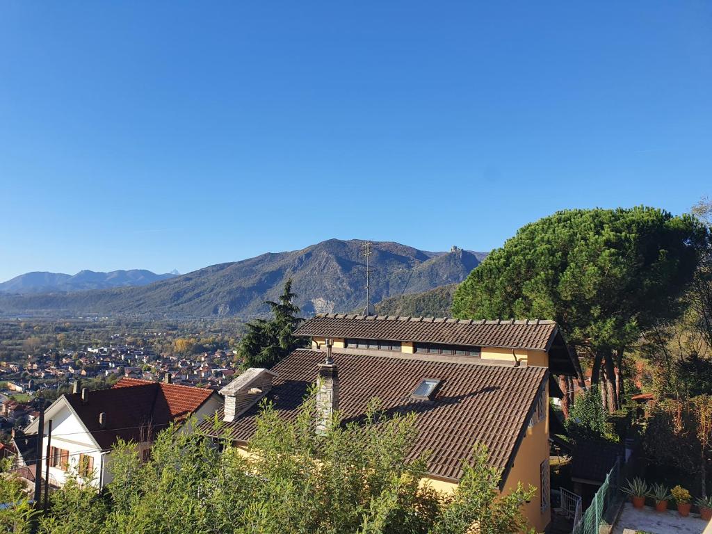 Nespecifikovaný výhled na hory nebo výhled na hory při pohledu z apartmánu