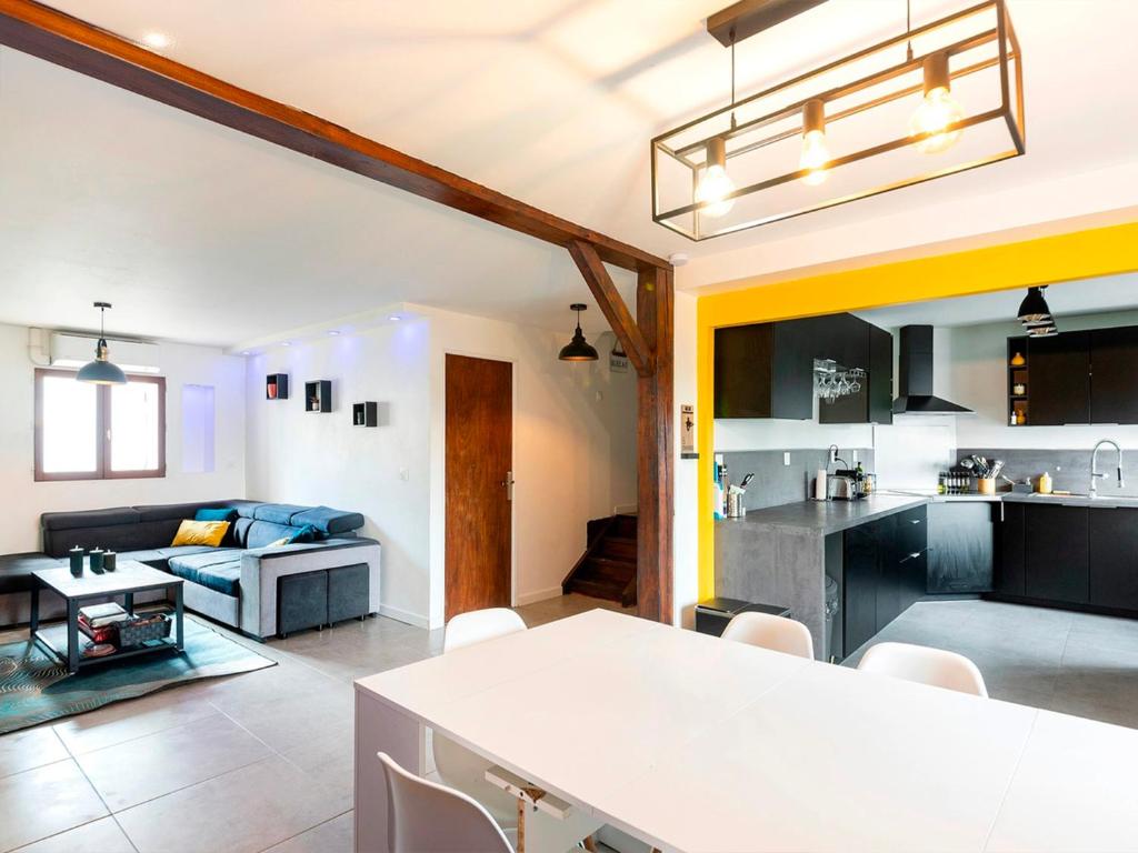 Kuchyň nebo kuchyňský kout v ubytování Marineland