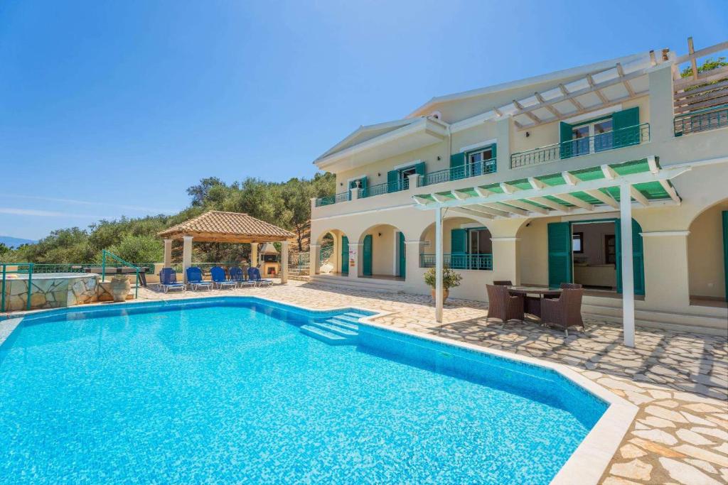 Bazén v ubytování Panorama Andrea nebo v jeho okolí