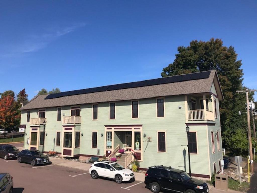 The building in which the holiday home is located