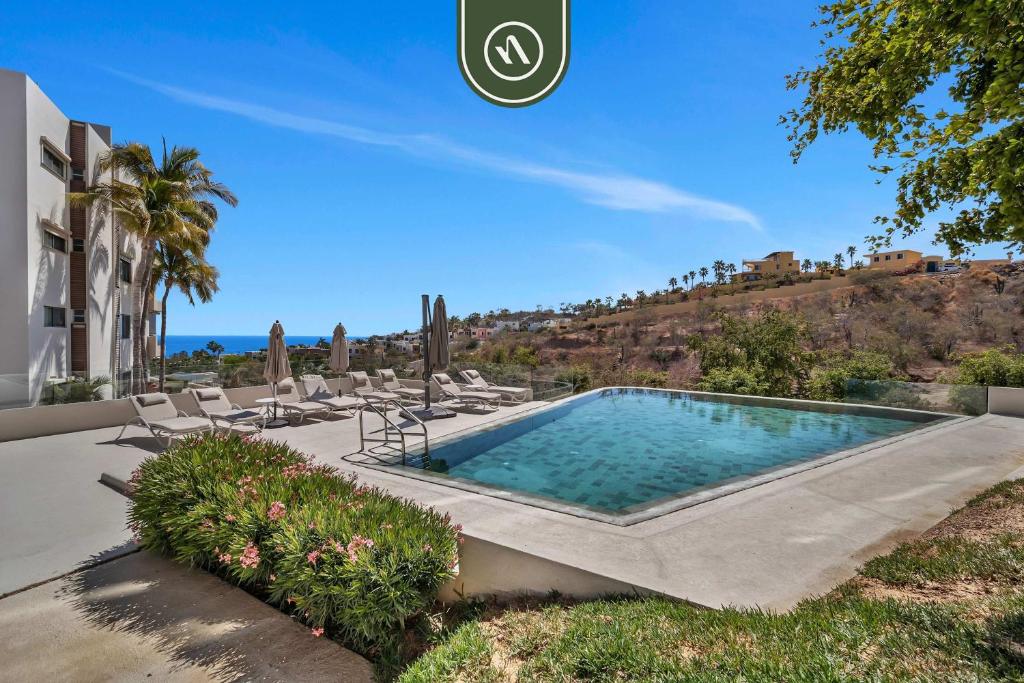 Πισίνα στο ή κοντά στο Oceanview 3 BR Condo - Pool - View of the Desert