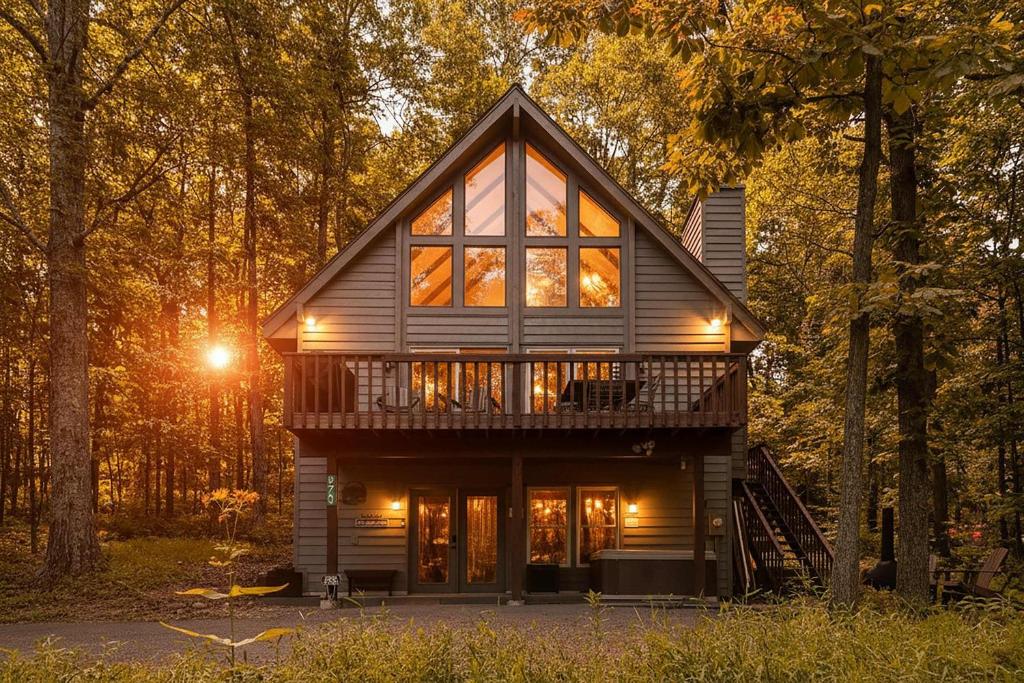 Budova, kde se prázdninový dům nachází