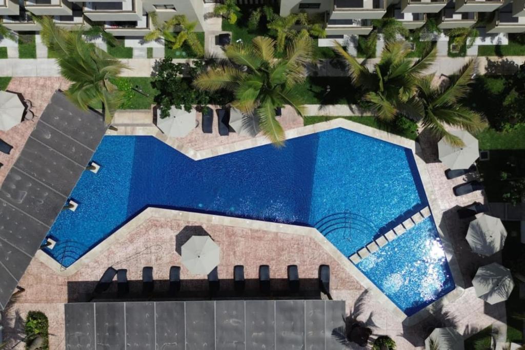 Bazén v ubytování Alojamiento a Unos Pasos de la Playa en Cerritos nebo v jeho okolí