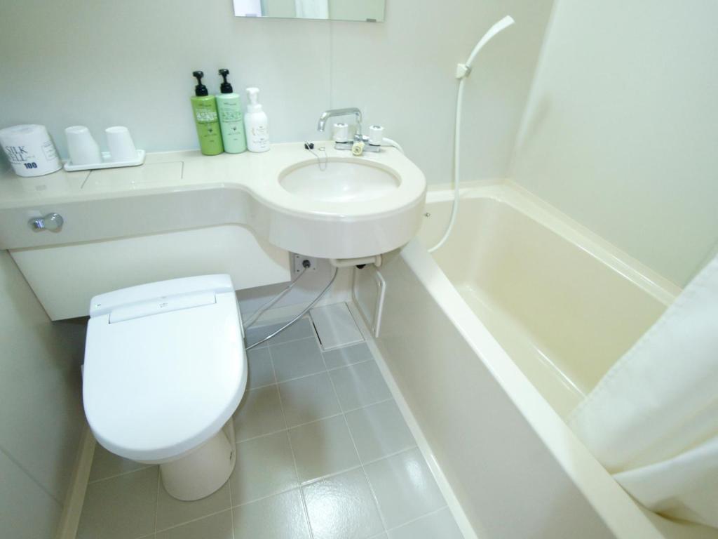 Koupelna v ubytování Hotel Trend Nagano