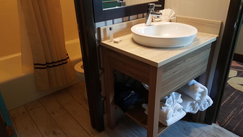 AArtpark Hotel Inn at Lewsiton - King Room Met Een Kingsize Bed