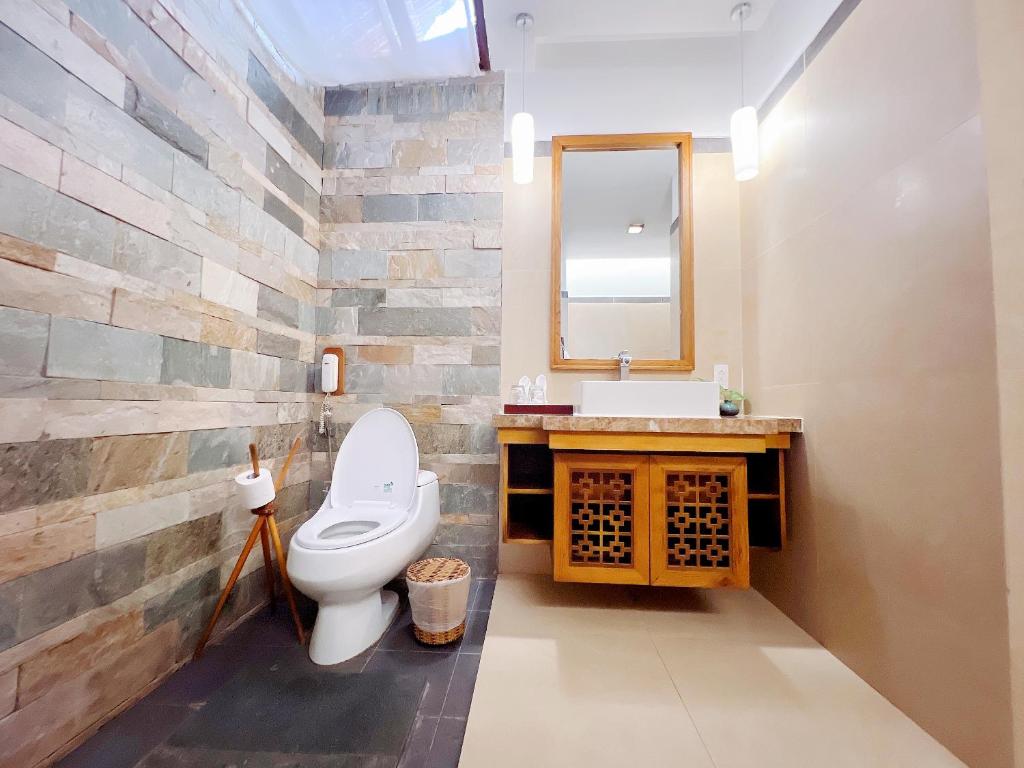 Phòng Giường Đôi/2 Giường Đơn Nhìn Ra Vườn