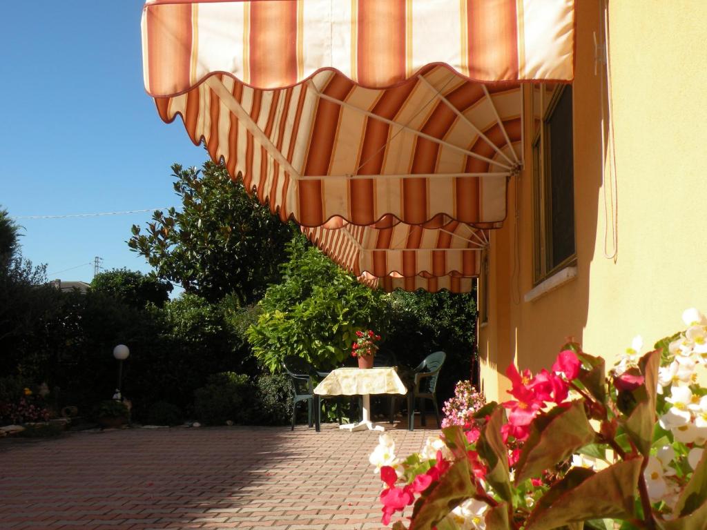 Zahrada ubytování Casa Oriana