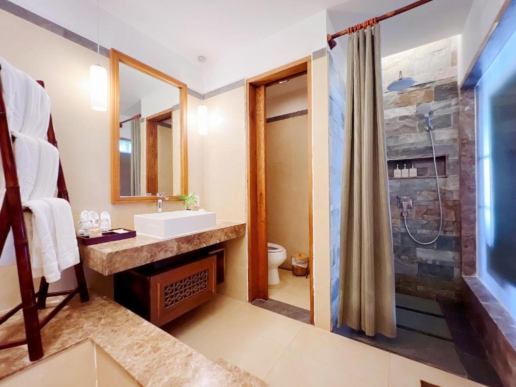 Phòng cho 3 người có Ban Công