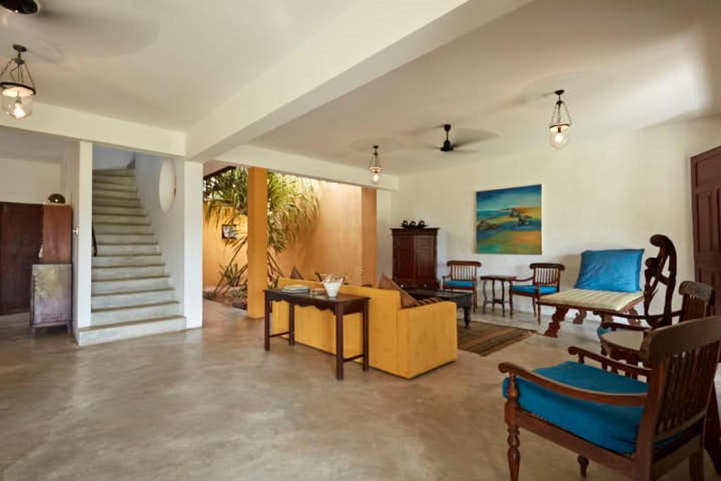 Posezení v ubytování Villa Sunbird Negombo