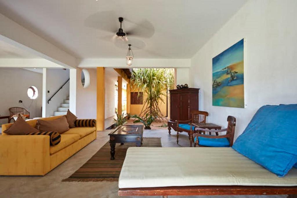 Posezení v ubytování Villa Sunbird Negombo