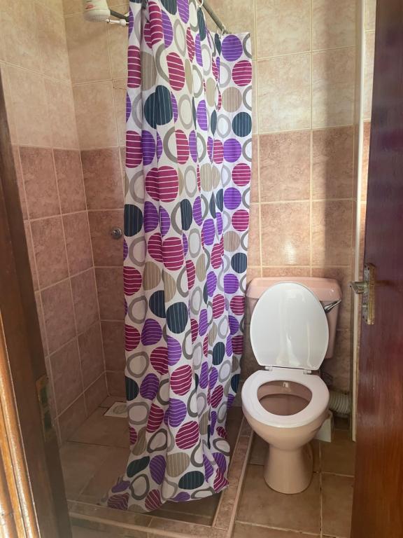 Koupelna v ubytování Razz Homes