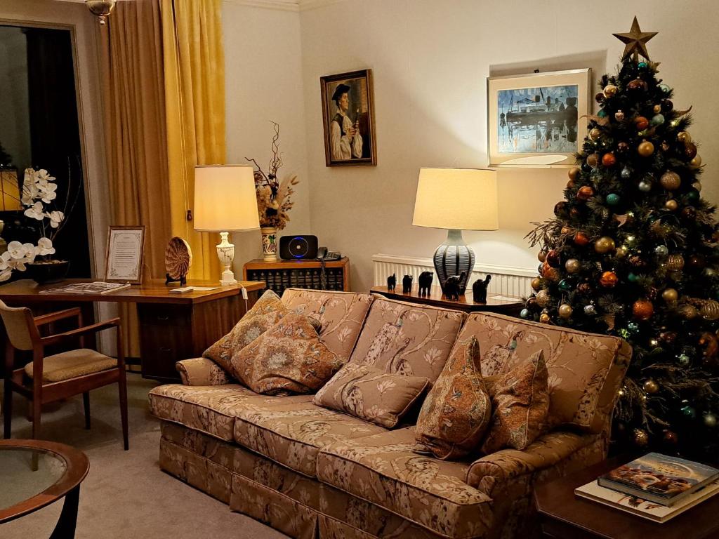 Posezení v ubytování West Ridge