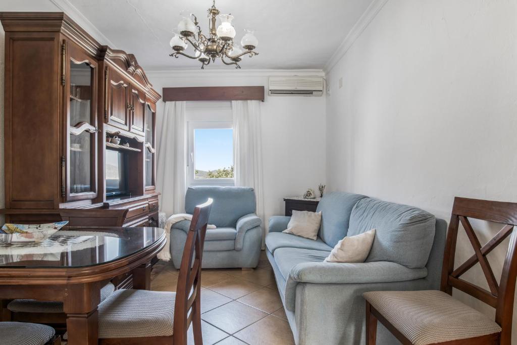 Posezení v ubytování Casa P Cortijo