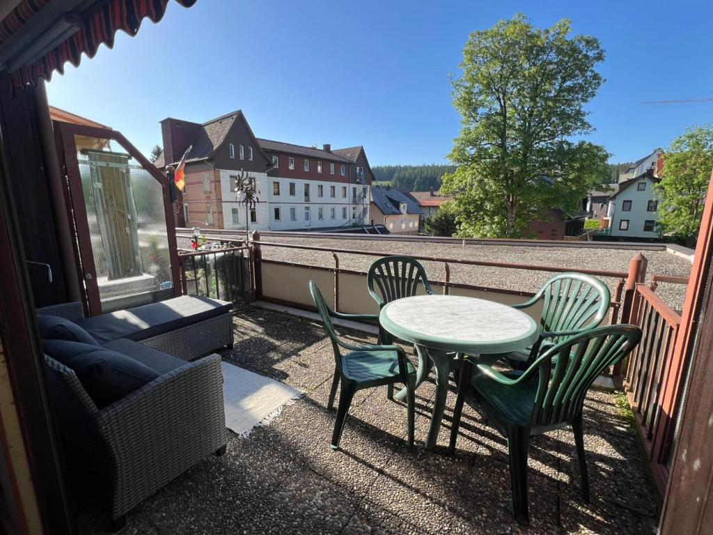 Μπαλκόνι ή βεράντα στο Schwarzwald Residenz Hirschen