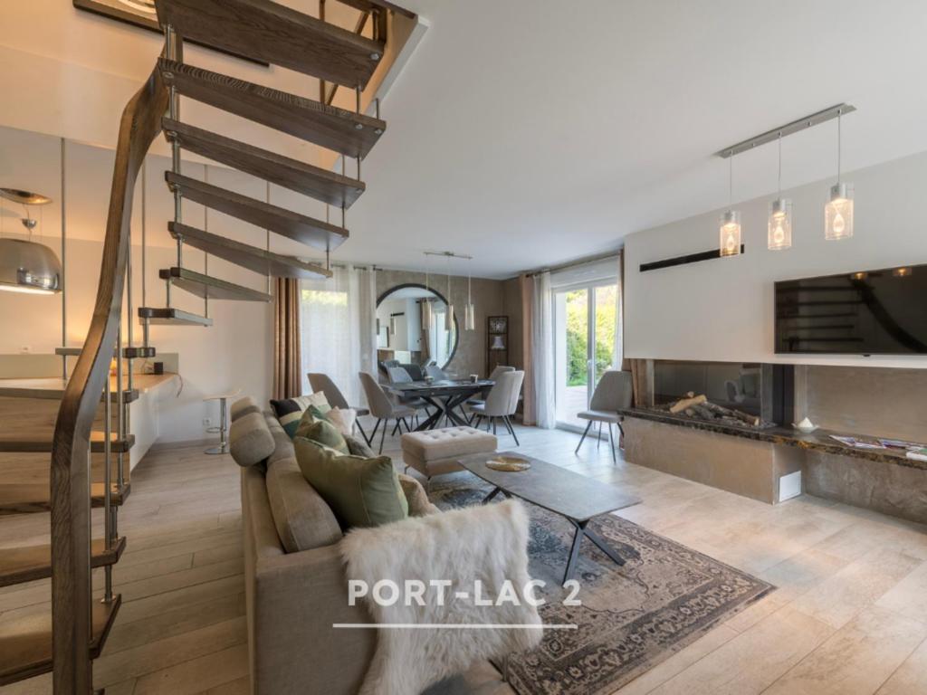 Et opholdsområde på Port-Lac 1 & 2 - Lac D'Annecy