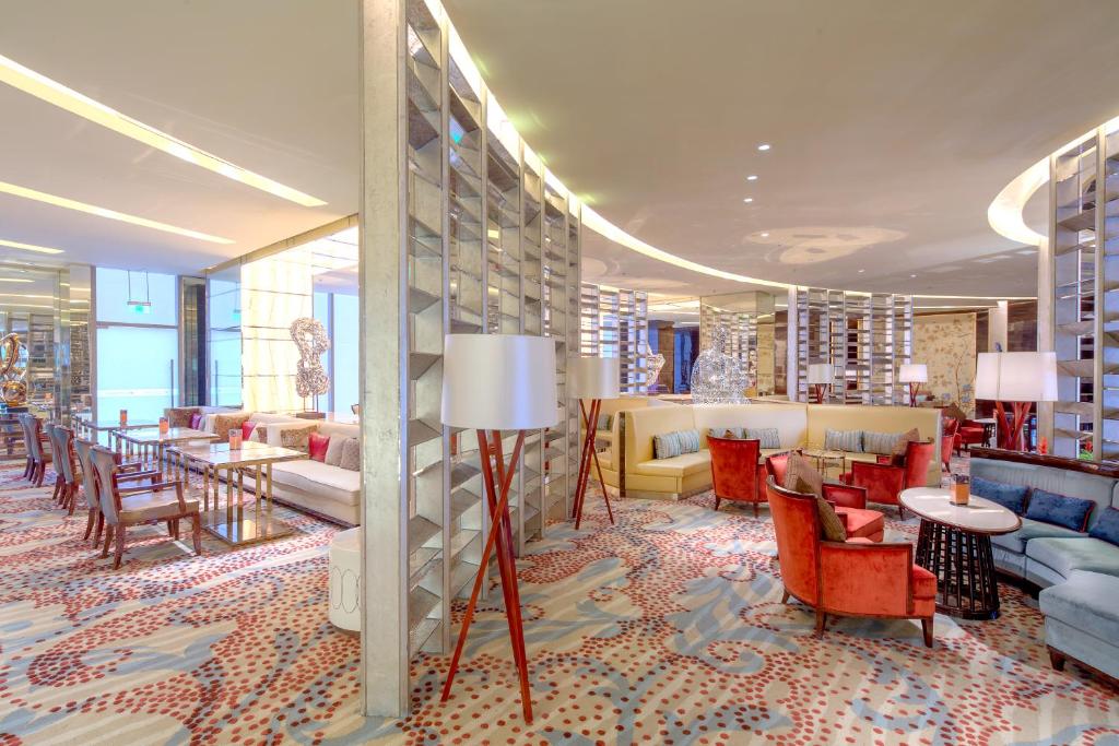 Posezení v ubytování Sanding New Century Grand Hotel Yiwu