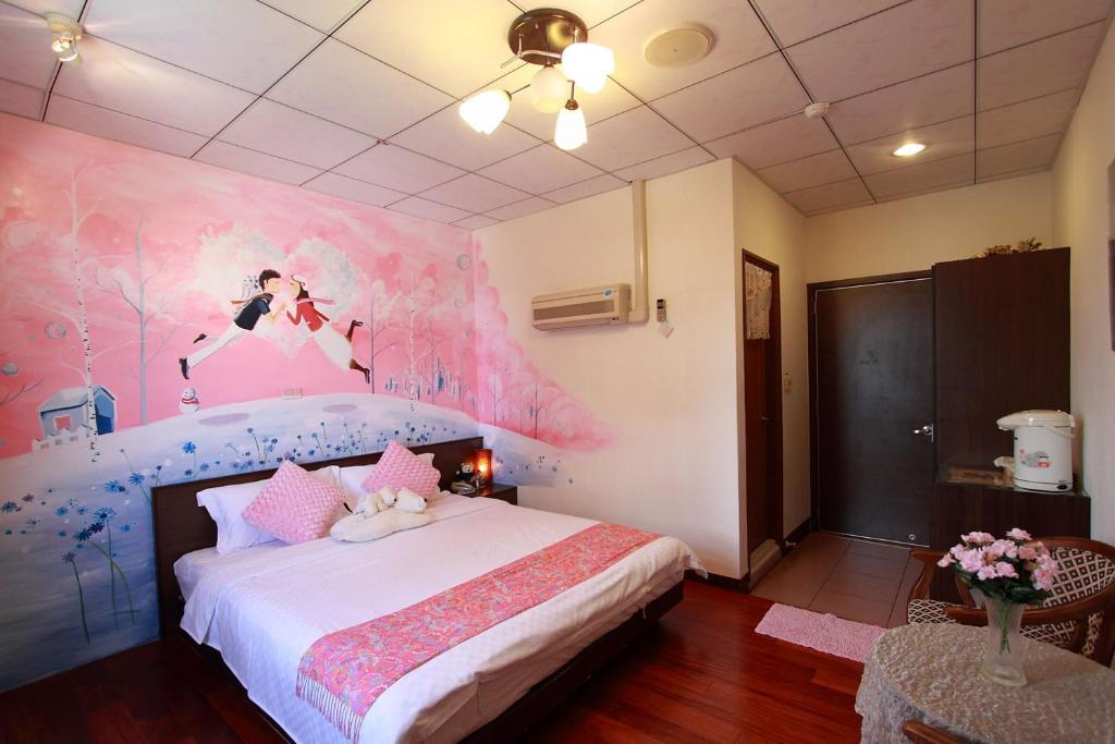 Una habitación en Love in Hualien B&B