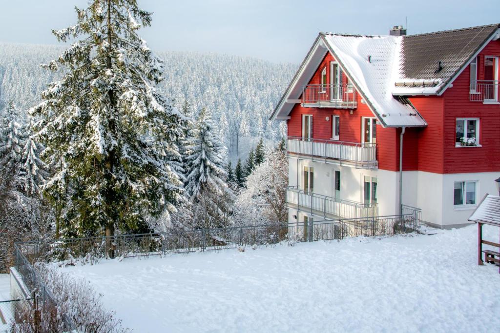 Ferienwohnung Tannenblick 2-2 3-4 v zimě