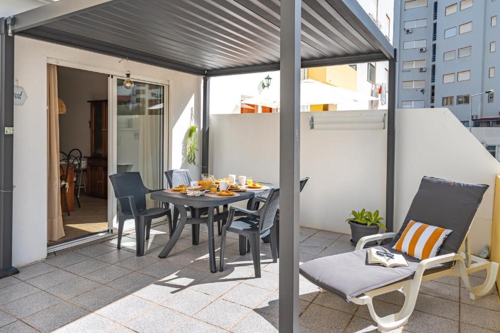 Μπαλκόνι ή βεράντα στο Apartamento Joana Praia da Rocha