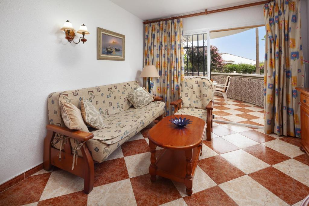 Χώρος καθιστικού στο Los Rubios Playa