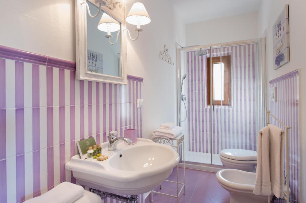 Koupelna v ubytování Agriresort & Spa Fattoria I Ricci