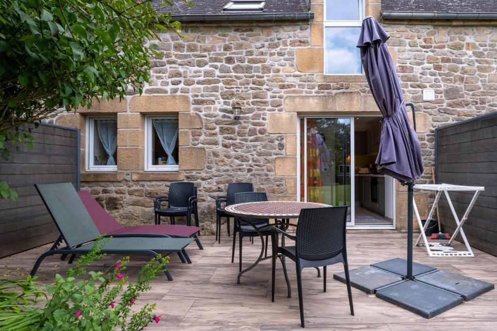 Un patio o zona al aire libre en Le Cocon