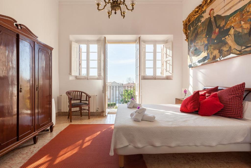 Postel nebo postele na pokoji v ubytování Un lugar especial