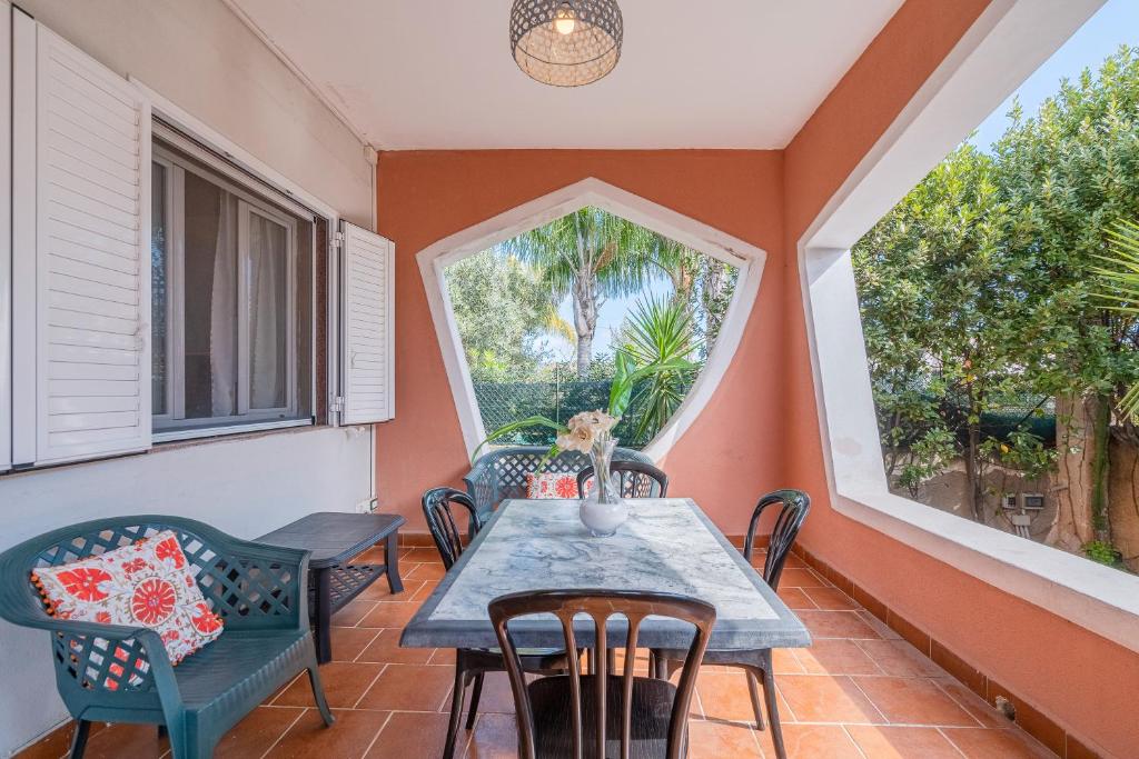 Balkón nebo terasa v ubytování Morgana Holiday Home