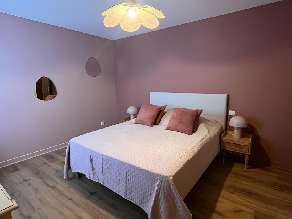 Postel nebo postele na pokoji v ubytování Villa Nina