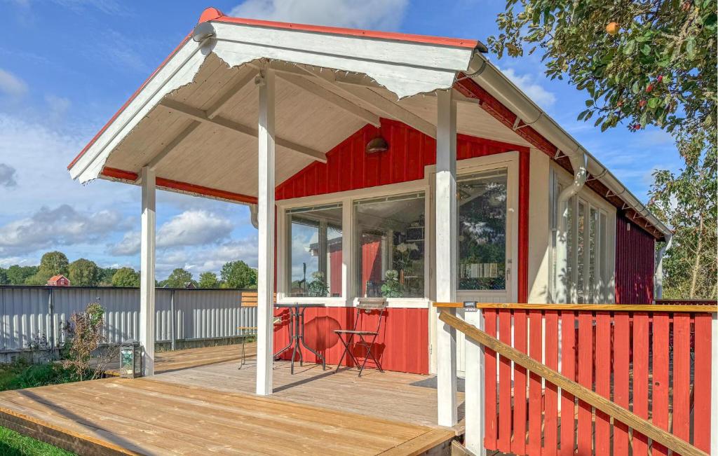 Balkon ili terasa u objektu 1 Bedroom Awesome Home In Blomstermåla