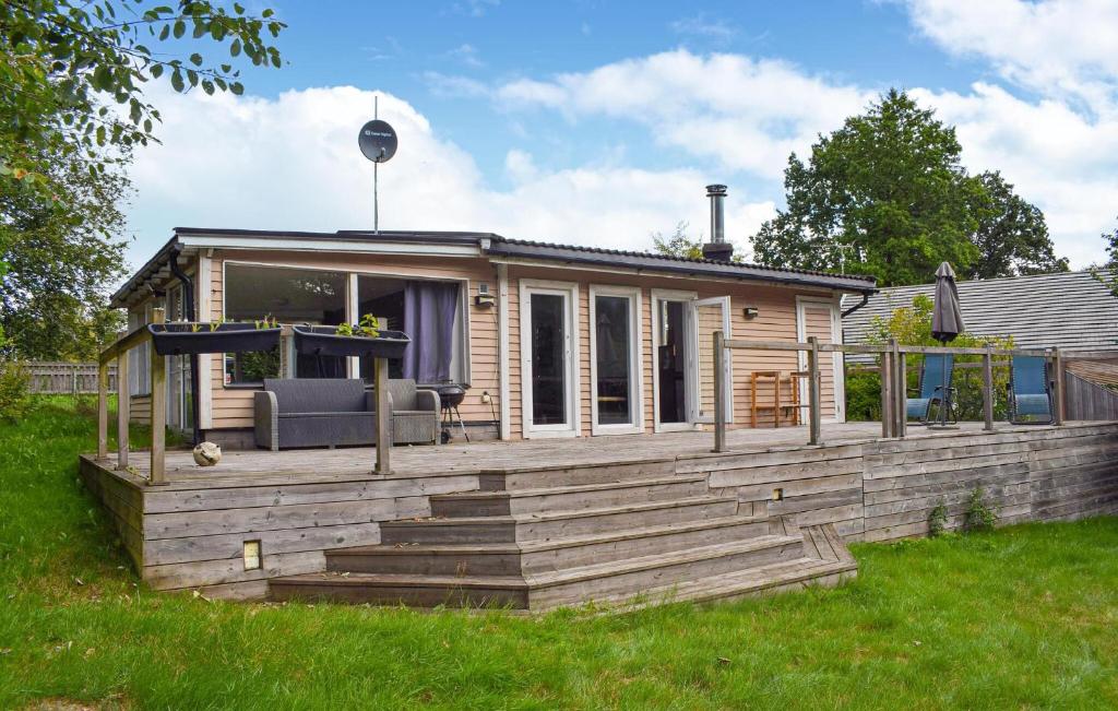 Budova, kde se prázdninový dům nachází