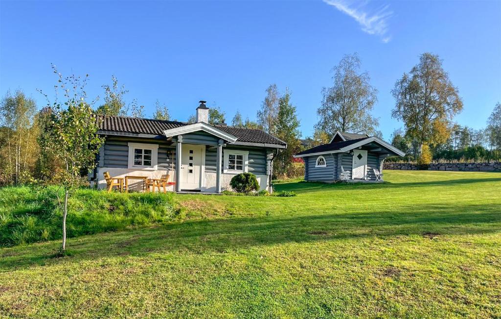 Taman di luar Nice Home In Årjäng With House A Panoramic View