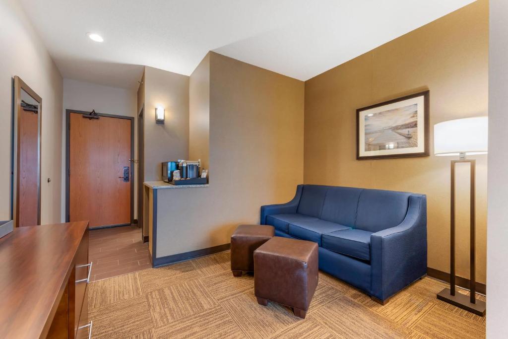 Lift Bridge Lodge, an Ascend Collection Hotel - King Suite Con Divano Letto E Vista Lago