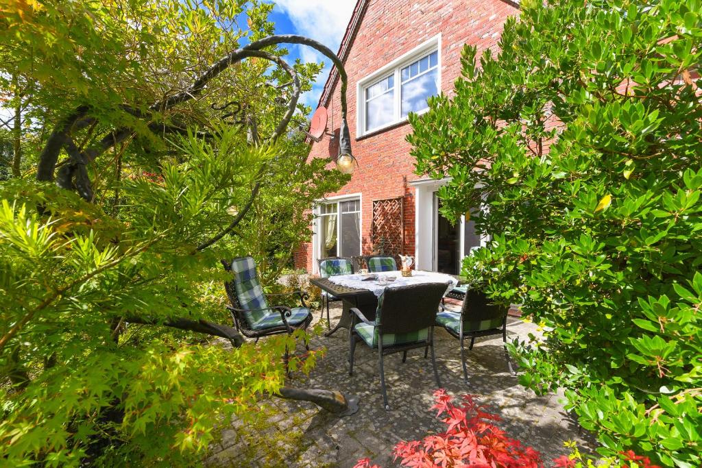 Κήπος έξω από το Ferienhaus Magnolia