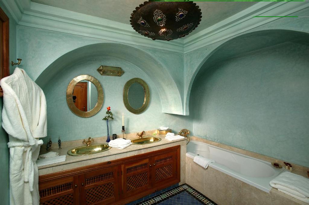 Koupelna v ubytování Palais Mehdi