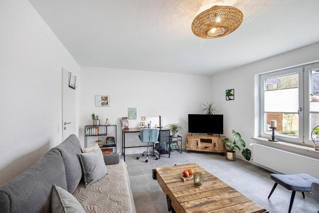 Posezení v ubytování Melanies Apartment