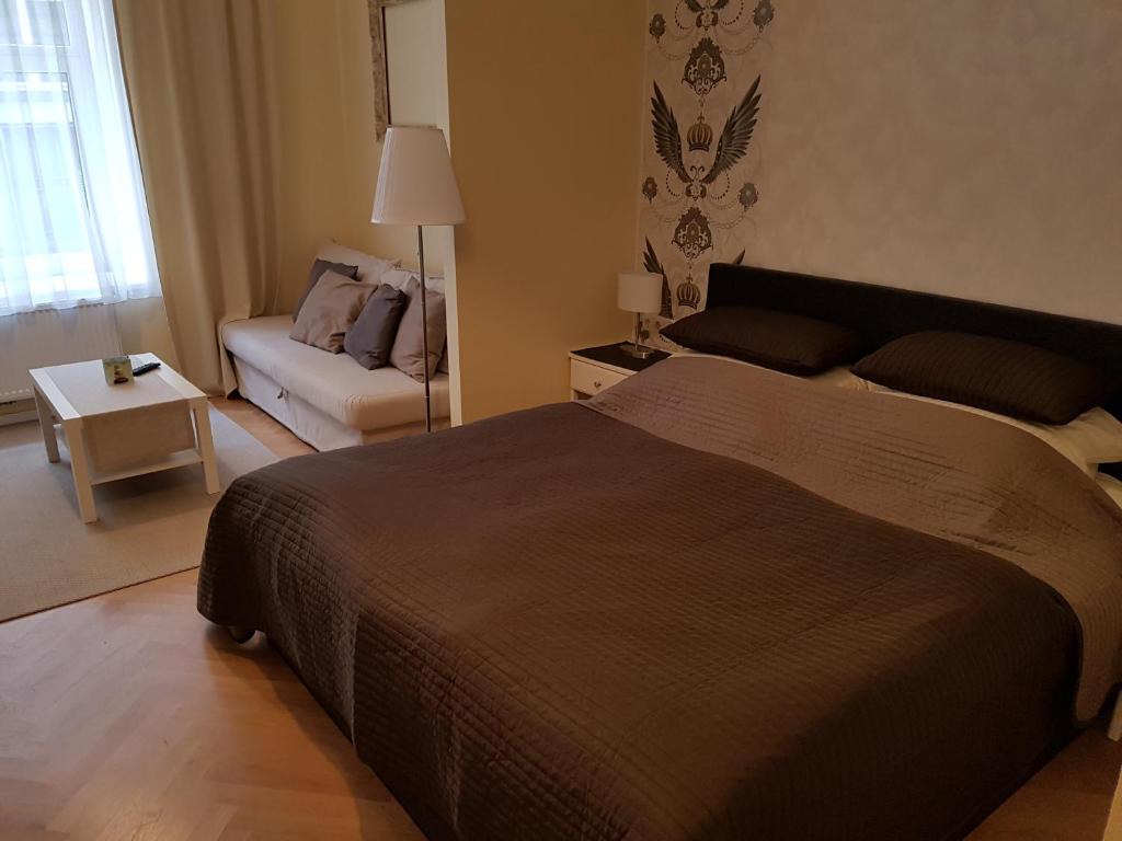 Letto o letti in una camera di Ableidinger Apartments