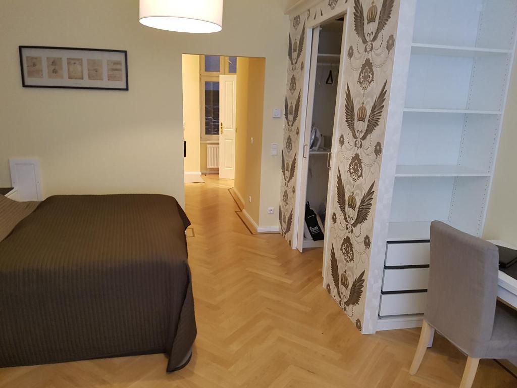 Letto o letti in una camera di Ableidinger Apartments
